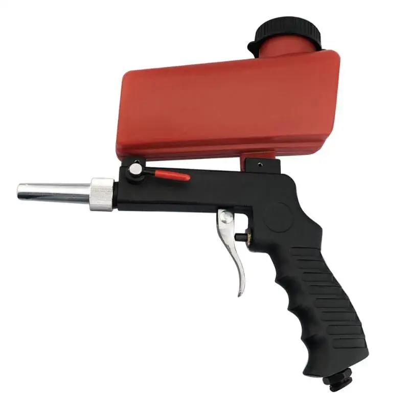 

Portable Mini Gravity Pneumatic Spray Gun Home DIY Mini Blasting Device Sandblaster Adjustable Sandblasting Machine