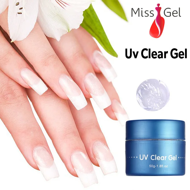 Высокое качество 1000 г missgel гель uv clear builder гель|builder gel|clear gelgel |