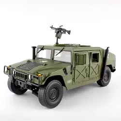 Сплав литья под давлением для Hummer Тактический автомобиль 1:18 военный бронированный автомобиль литья под давлением модель с 5 дверь открыт