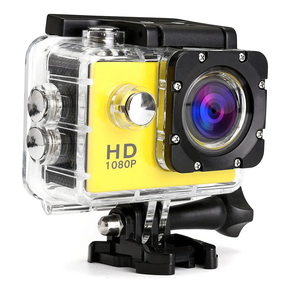 action camera diving 30m waterproof 1080p full hd