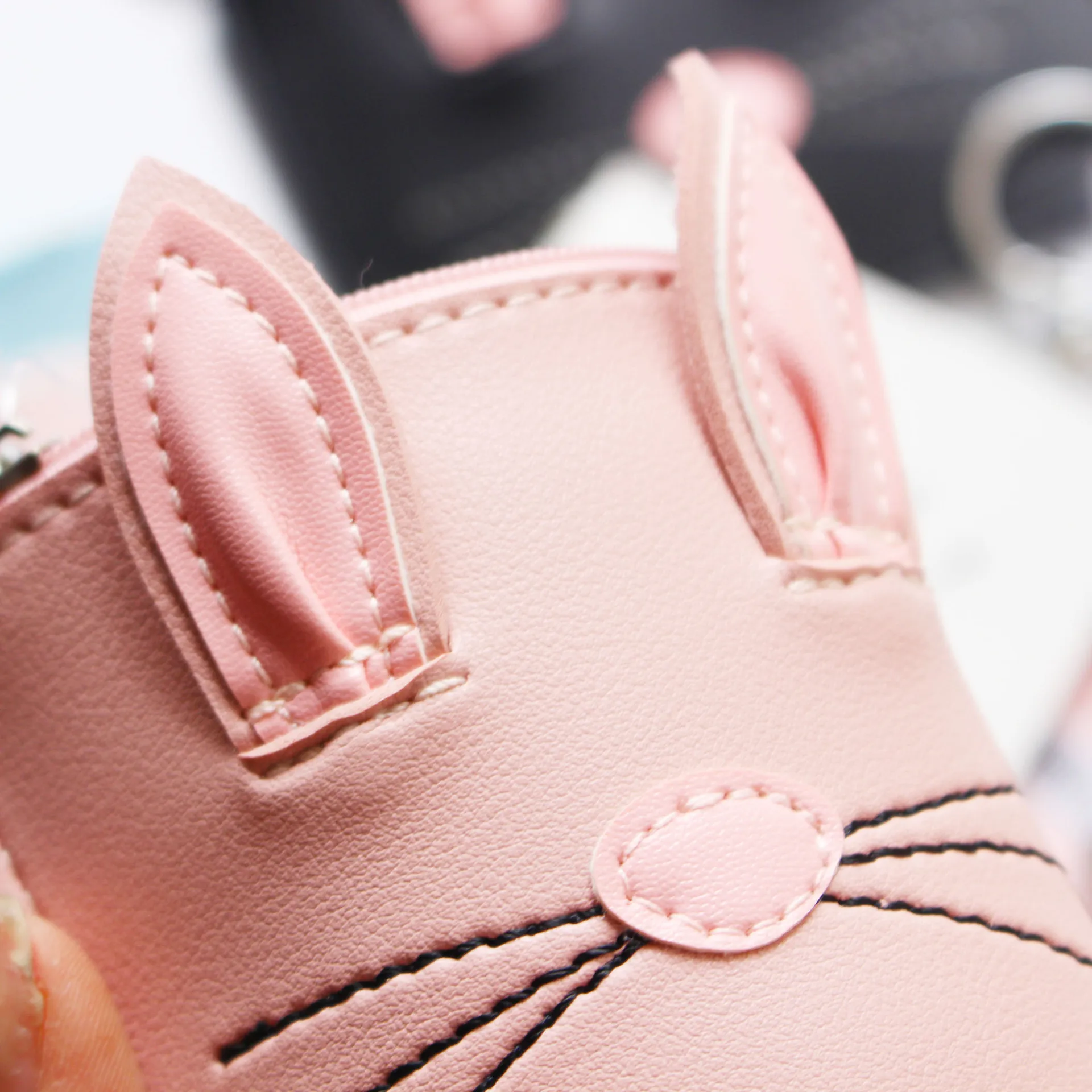 Мультяшный Кролик портмоне сплайсинга желатиновая карточка сумка для монет Студенческая креативная коробка животные сумка