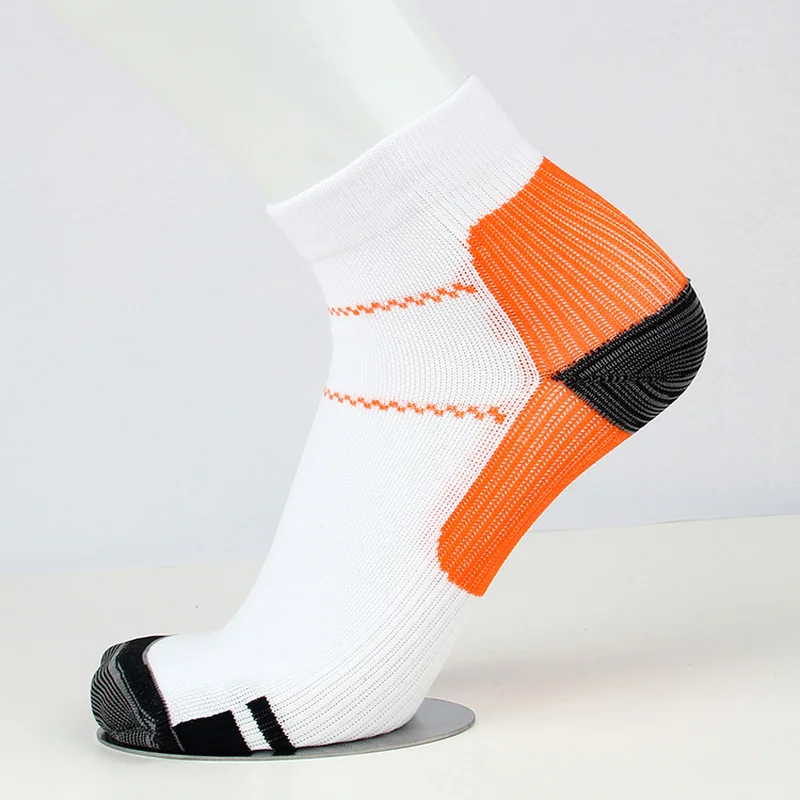 Brothock compression socks running pressure socks plantar fascia sports for men and women bike cotton cycling sock professional