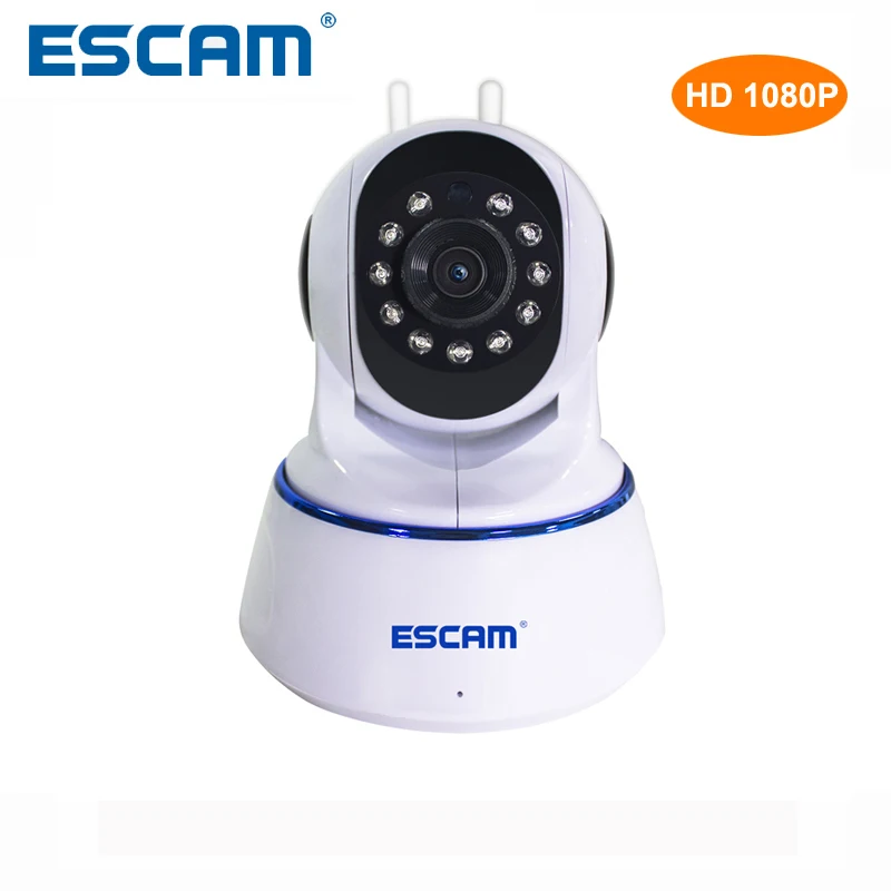 

Escam QF003 Mini WiFi IP Camera HD 1080P CCTV security Camera System P2P IR Cut Two Way Audio Micro SD Card Slot Night vision
