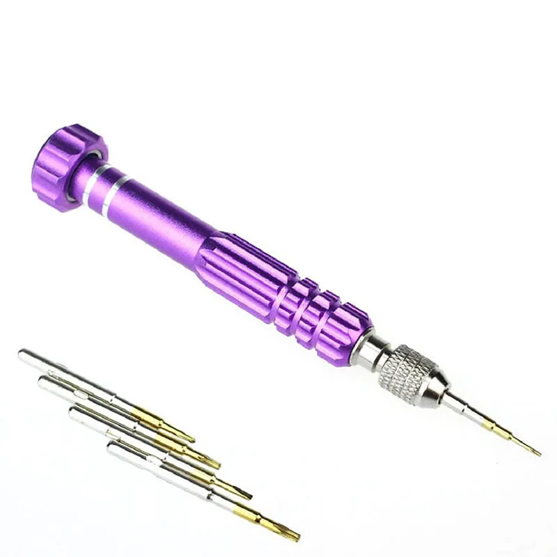 

5 in 1 Universal Phone Tools Repair Open Tools Kit Screwdrivers DIY Mobile Phone Accessories For iPhone 4 5 6 6s For Samsung