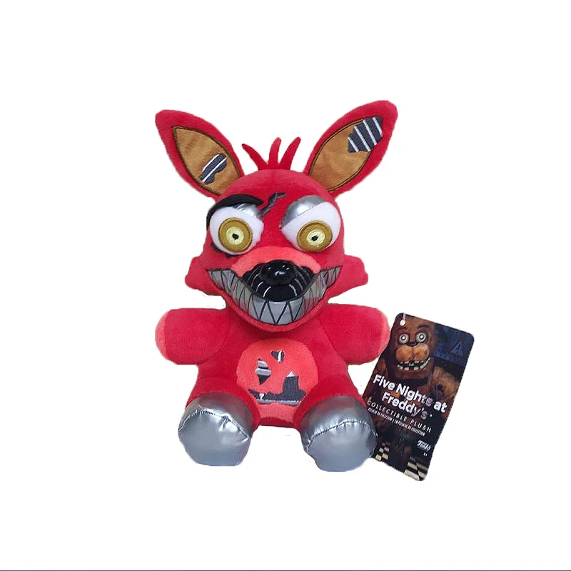 Новое поступление Five Nights At Freddy's 4 FNAF плюшевые игрушки 18 см медведь Фредди Фокси
