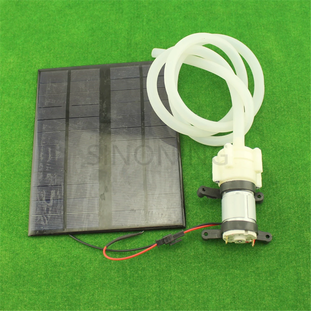 Solar power micro pump water cooled fish tank pump diy DC diaphragm pump automatic watering
