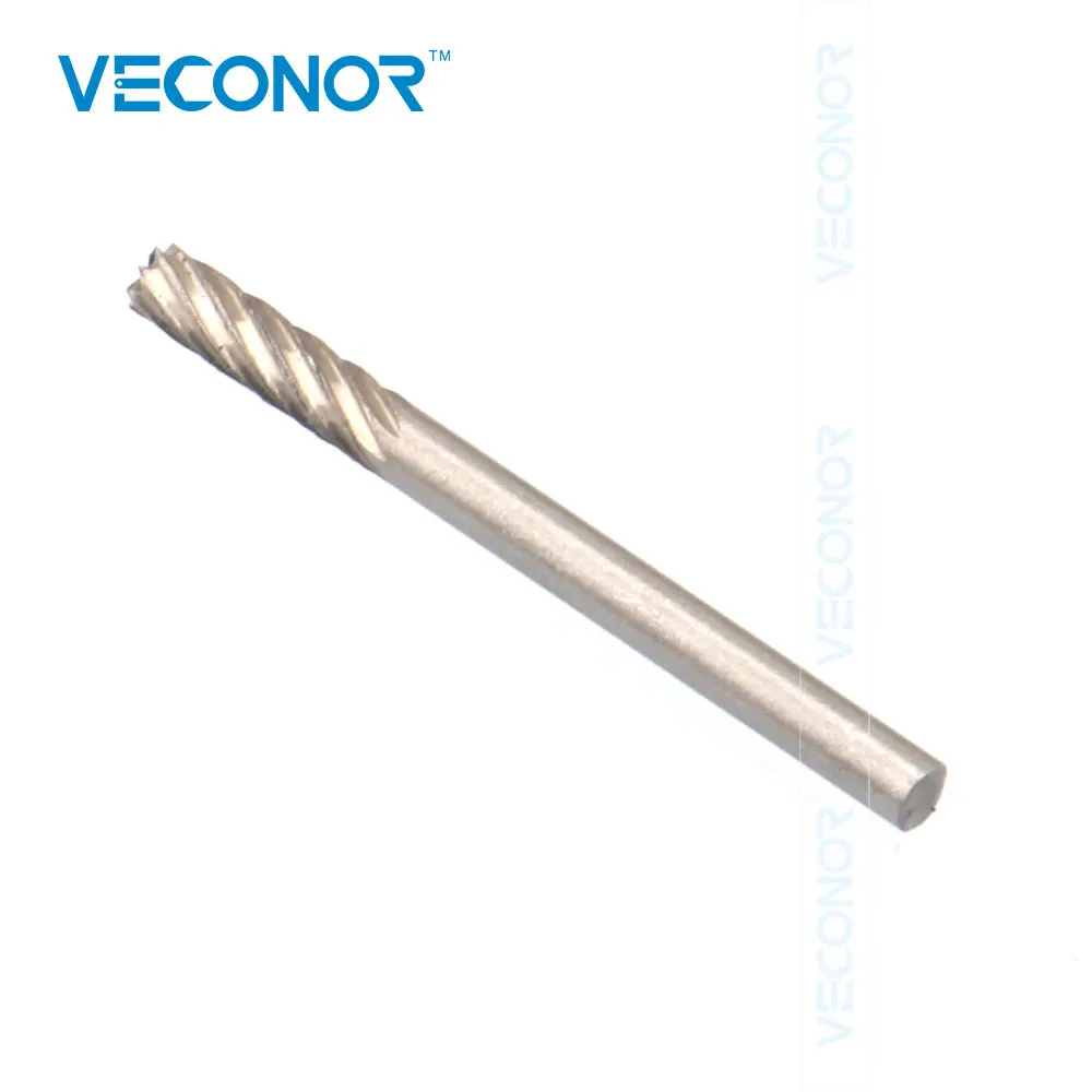 20PCS High Speed Steel Burr Woodworking Drill Bit Set Carving Rasps For Dremel 1/8 Inch Shank Burs