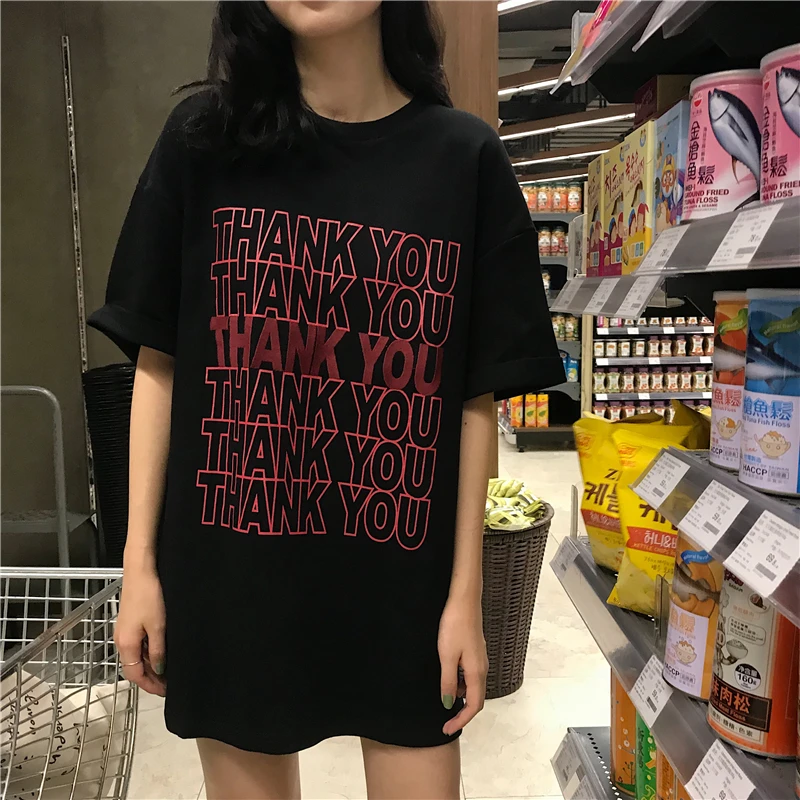 Стильная летняя футболка большого размера с коротким рукавом женские повседневные футболки с надписями harajuku панк Рок Женская свободная футболка Young E = MC2
