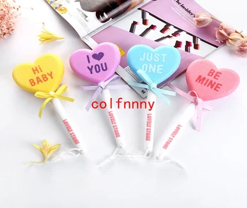 

300pcs/lot oot Bath Random Color Love shape Foot Hard Dead Skin Remover Pedicure Buffer Block Grinding Foot Tools