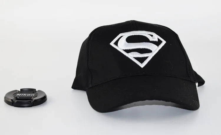 Лето г. дети хип-хоп Бейсбол Кепки Супермен Бэтмен Дети Защита от Солнца шляпа 18 цветов Обувь для мальчиков Обувь для девочек Snapback Кепки S От 2 до 8 лет - Цвет: Superman black 2