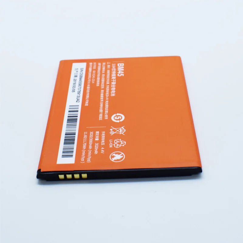 Оригинальный аккумулятор Hekiy BM45 для Xiaomi Redmi Note 2 Hongmi Note2 сменные батареи