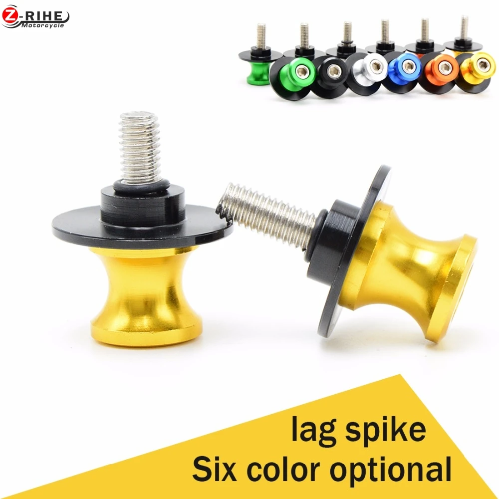 Motorcycle Accessories CNC Aluminum Black Swingarm Spools slider stand screws for yamaha mt 09 s1000rr honda cbr 600 rr goldwing
