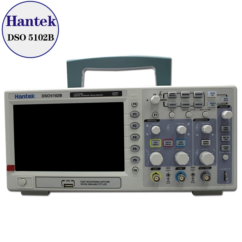 Цифровой осциллограф Hantek DSO5102B 100 МГц 1 Гвыб/с лучше чем ADS1102CAL + | Инструменты