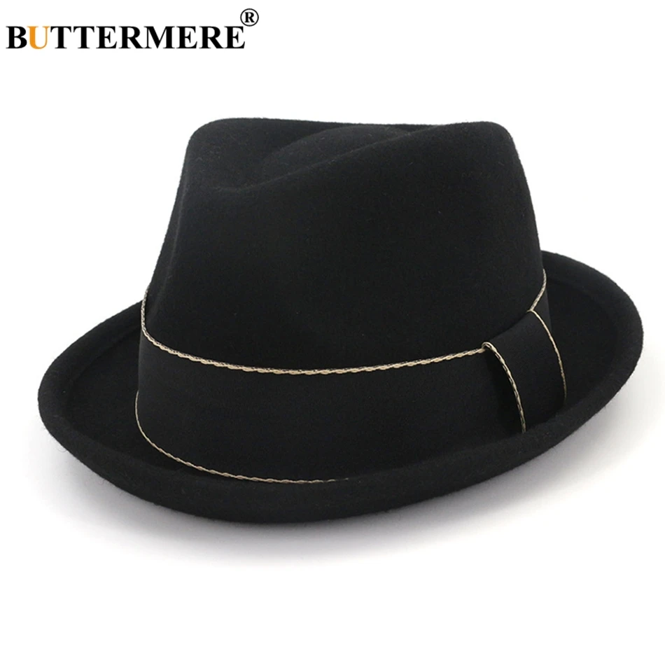 black pork pie hat womens