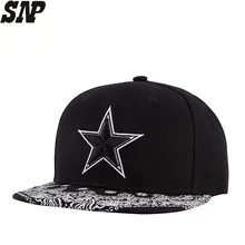 SNP Мужская хип-хоп бейсболка s Женская плоская кепка шапки для женщин прямой принт козырек пентаграмма вышивка Повседневная Бейсболка с костями