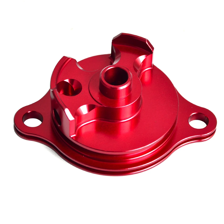 Крышка масляного фильтра NICECNC для мотоцикла Honda CRF250R CRF 250R 2010 2011 2012 2013 2014 2015 2016