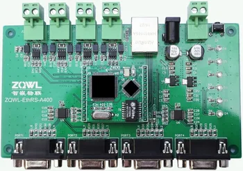 

4 serial port server /4 serial port to RJ45/ Internet of things /485/232