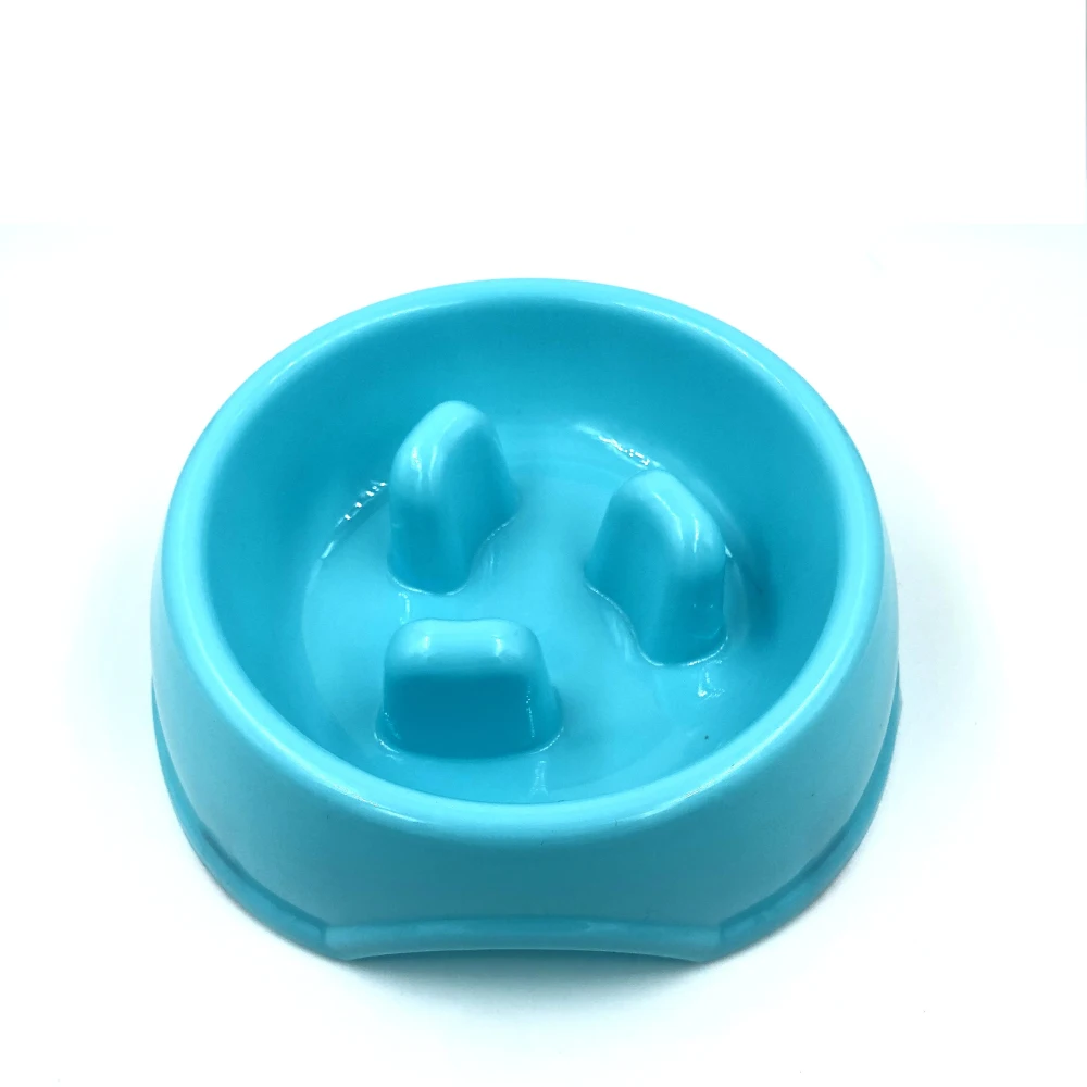 Pet Dog Feeding Food Bowls Puppy Slow Down Eating Feeder Dish Bowl Prevent Obesity Pet Dogs Supplies Anti-Gulping  Eating Dish