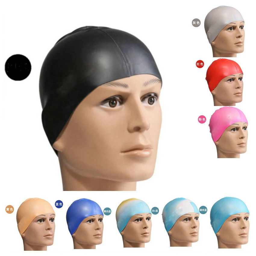 Buy Adults Elastic Waterproof Silicone Swim Swimming