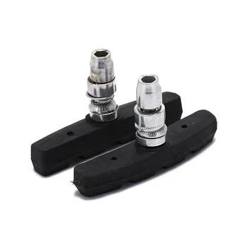 

Mountain Road Bike Brake pads Bicycle Braking V-Brake Holder Shoes Rubber Blocks Durable Cycling Accessories 1pair