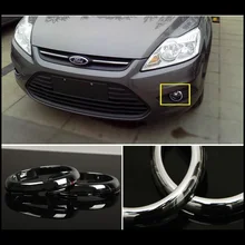 Автомобиль-Стайлинг ABS Chrome спереди и сзади туман лампы Cover Накладка для Ford Focus 2 MK2 2004 2005 2006 2007 2008 2009 2010 2011 Тюнинг автомобилей