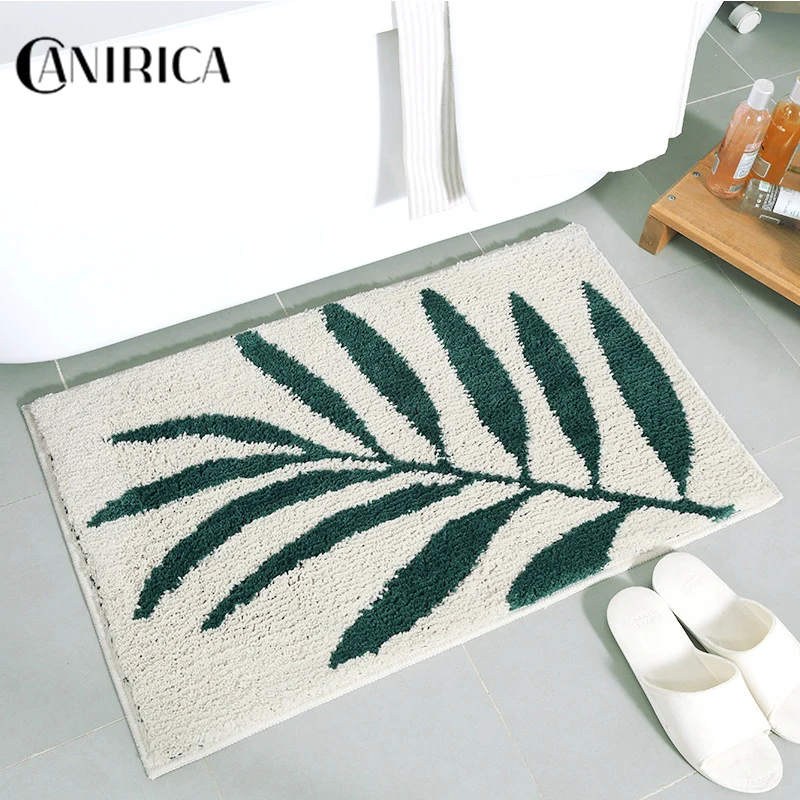 CANIRICA Door Mat Anti-Slip Floor Carpets Microfiber Bedroom Rugs Modern Stair Mats Home Decorative Plants Tapetes For Bathroom CANIRICA Door Mat Anti-Slip Floor Carpets Microfiber Bedroom Rugs Modern Stair Mats Home Decorative Plants Tapetes For Bathroom