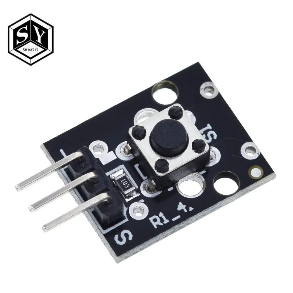 GREAT IT KY 004 3pin кнопка переключатель сенсорный модуль для Arduino Diy стартовый комплект