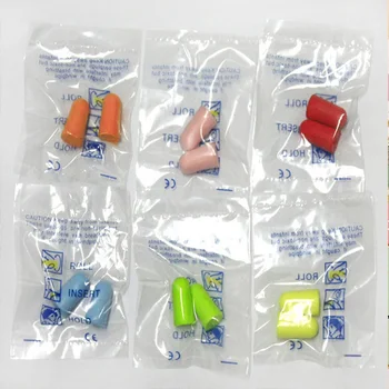 

20 Pairs Soft Foam Earplug Sleep Study Travel Noise Reducer Ear Plug Protector ED-shipping