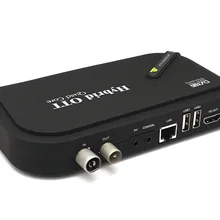 DVB-T2 HD наземный комбо ТВ приставка PVR приемник XBMC Android 4,4 четырехъядерный А5 Поддержка IP ТВ/ОТТ ТВ, сетевой плеер на андроид DVB-T2