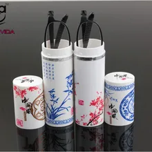 = Clara Vida полный обод Tr90 портативность китайский Стиль чехол Ultra Light Hd унисекс очки для чтения+ 1,0+ 1,5+ 2,0+ 2,5+ 3+ 3,5+ 4