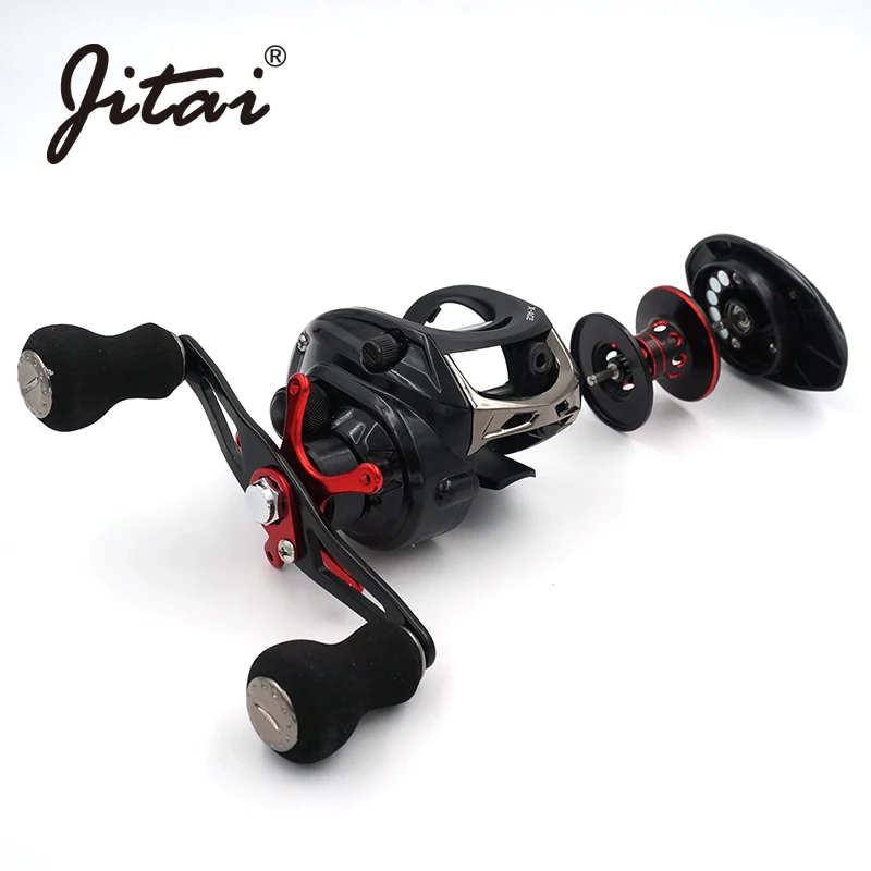 JITAI 14 + 1BB Baitcasting الصيد بكرة 6.4: 1 والعتاد نسبة 8 كجم الكبح الطاقة عالية الجودة ضوء جدا الصين الصيد بكرات عجلات JITAI 14 + 1BB Baitcasting الصيد بكرة 6.4: 1 والعتاد نسبة 8 كجم الكبح الطاقة عالية الجودة ضوء جدا الصين الصيد بكرات عجلات