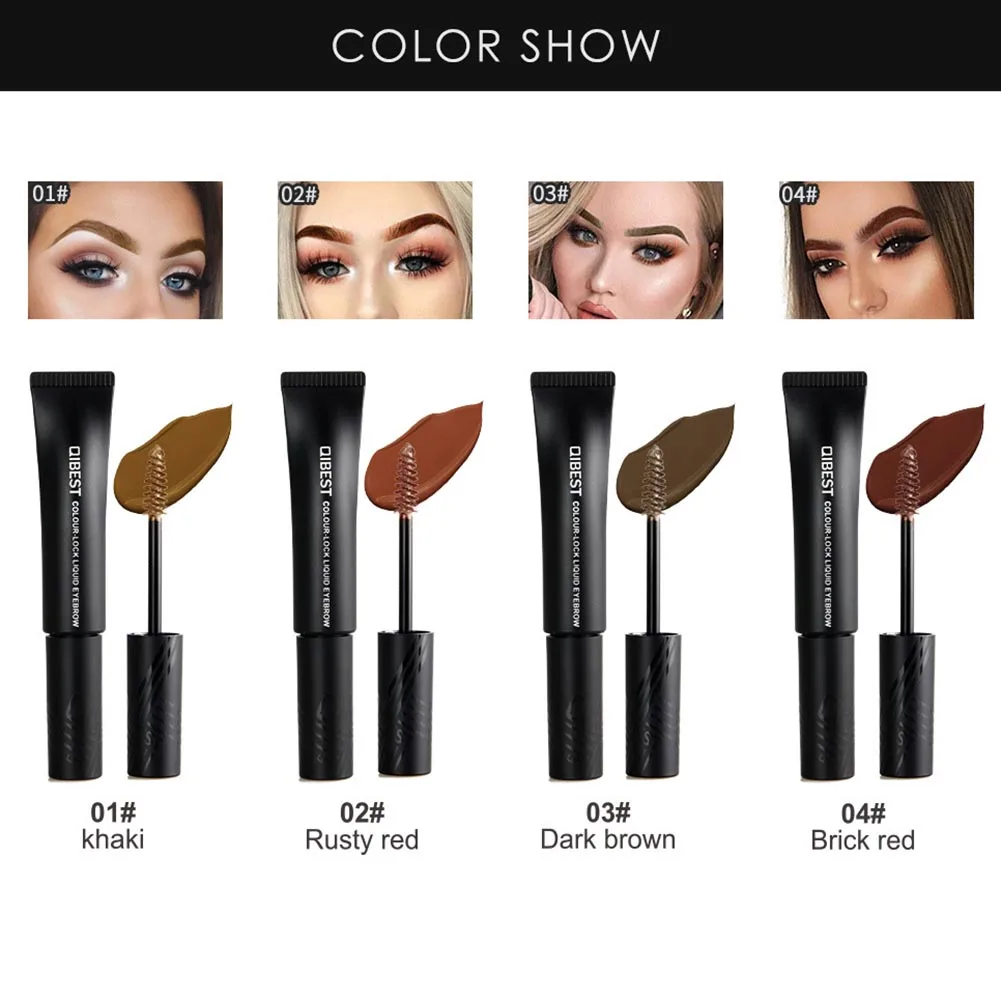 Eyebrow Tint Gel Liquid Eyebrow Cream Long lasting Waterproof Cosmetics