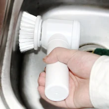 Новая портативная электрическая Чистящая Щетка очиститель окон на батарейках скруббер для ванной плитки и ванны кухонные мойки