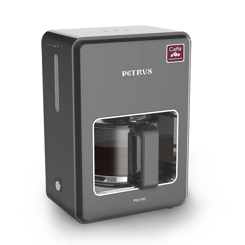 1200ML 900W Coffee Machine Household Automatic American Hourglass Smart