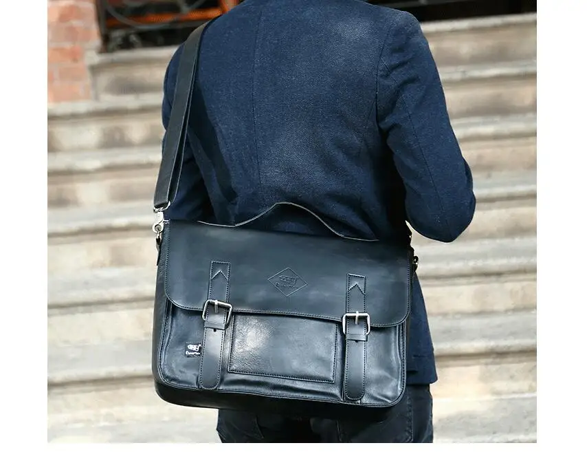 mensageiro dos homens sacos crossbody ombro bolsa
