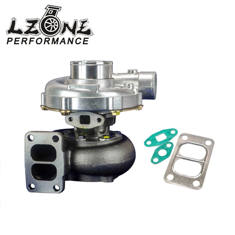 

LZONE - UNIVERSAL TURBO T3/T4 T3 KKK TURBOCHARGER 4 BOLT COMPRESSOR .50A/R 350HP+ JR-TURBO38