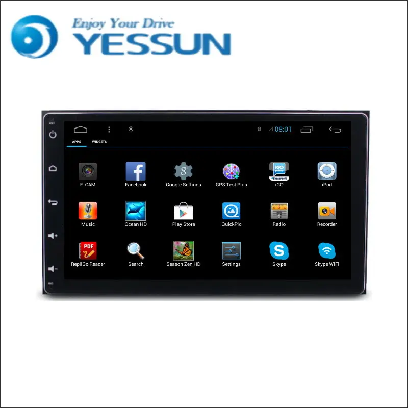 Clearance YESSUN For Toyota Sienna 2011~2014 Android Car GPS Navigation DVD player Multimedia Audio Video Radio Multi-Touch Screen 1