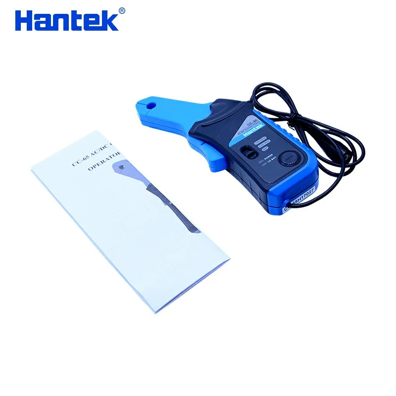 Hantek AC/DC ток зажим тока CC-65 Датчик тока с BNC/разъем типа "банан" 20 кГц полоса пропускания 1МВ/10мА 20 мА~ 65А