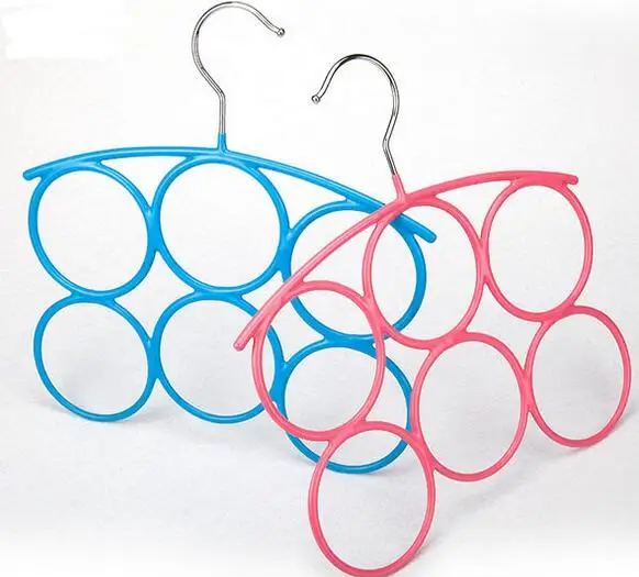 Овальная вешалка для шарфов пластиковый крючок для шарфов вешалки для шарфов