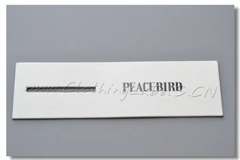 

custom clothing tags, white card paper hang tags, UV spot, for t-shirts swing tag, coats, casual dresses, make design for free