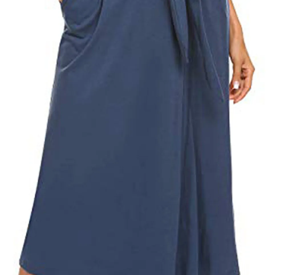 Летний сексуальный женский халат из хлопка, Легкая длинная ночная рубашка с v-образным вырезом, домашняя одежда для вечеринки, халат для подружки невесты