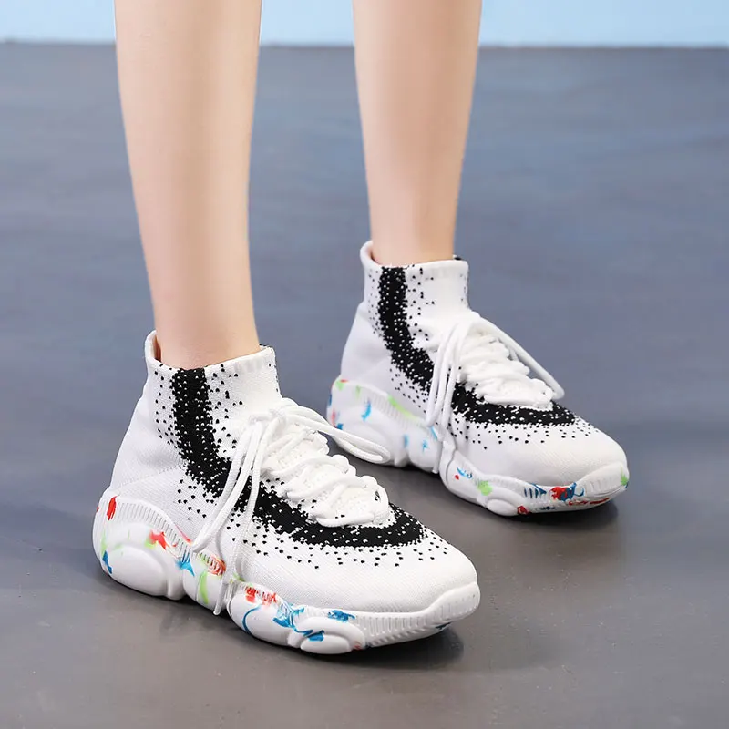 

Leader Show Women Casual Shoes Breathable Fashion Sneakers for Women Vulcanize Shoes High Quatily Soft Leisure Footwear Muier