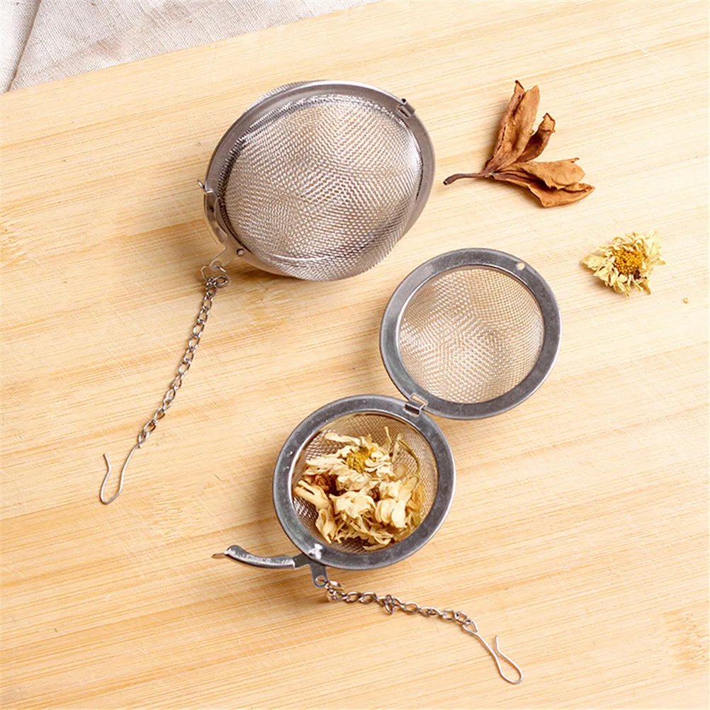 Stainless Steel Tea Mesh Ball Filter Tea Infuser In Mesh Tea Ball