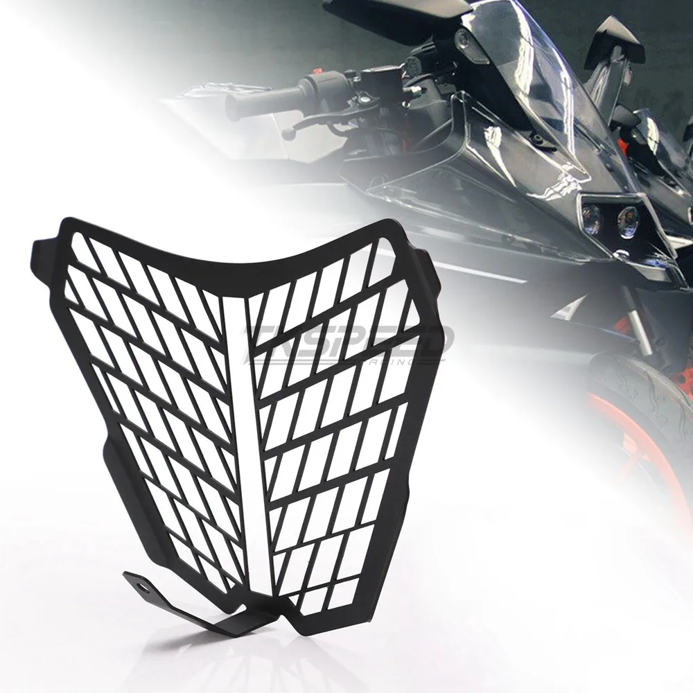 Новая мотоциклетная решетка для фар Защитная крышка для KTM RC125 RC200 RC390 RC 125 200 390 аксессуары