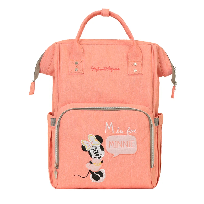 Сумка для подгузников Disney с usb изоляцией Minnie Mickey термоемкостью путешествий