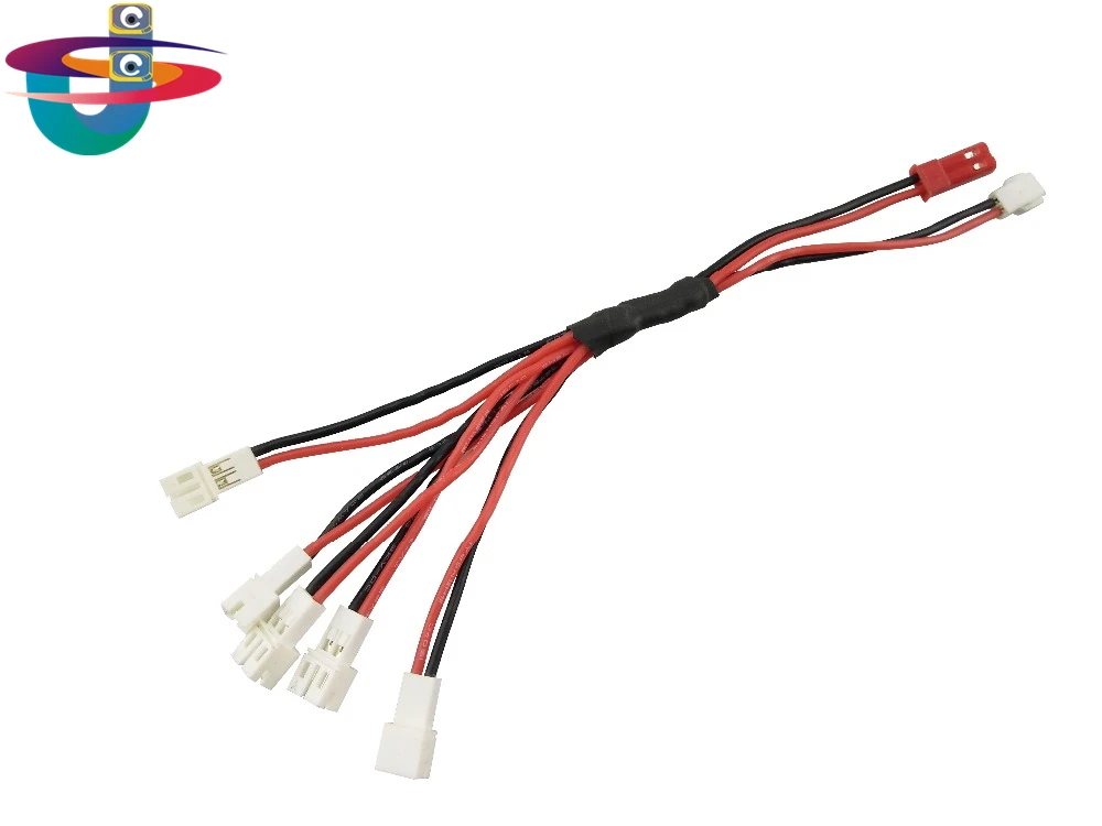 50pcs 2.0 connector 3.7V lithium battery charging conversion line 1