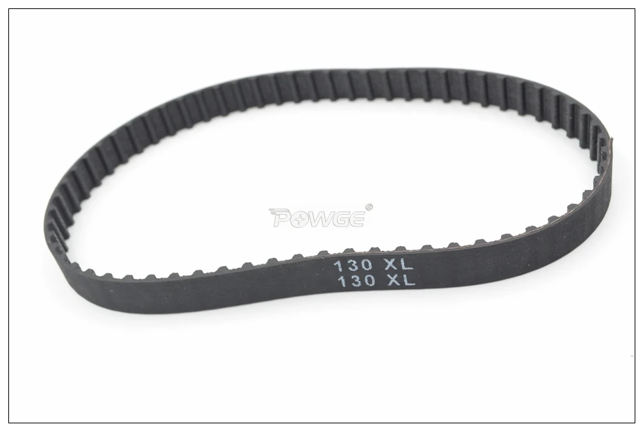 Correia síncrona de borracha, largura = 20mm, perfurador 130mm, xl