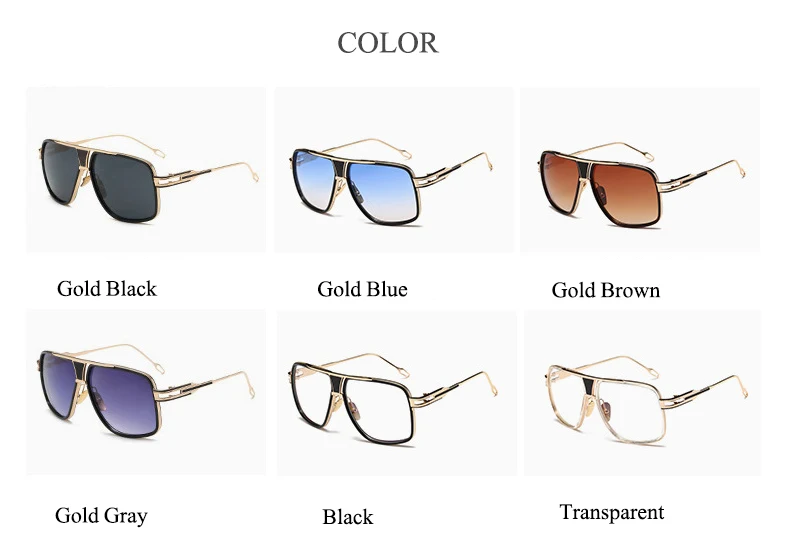 Новые металлические трендовые солнцезащитные очки в большой коробке Ретро мода пилот лягушка зеркало горячая Распродажа коробка мужские и женские индивидуальные солнцезащитные очки