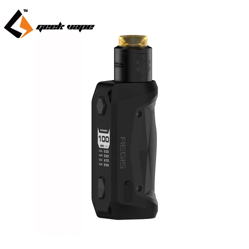 Kaufen Original GeekVape Aegis Solo Tengu Kit Elektronische Zigarette 100W Box Mod Vape mit Tengu RDA E cigs Vape Kit vs aegis legende kit