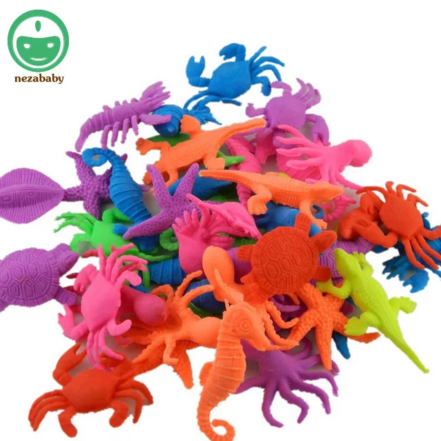 

Silicone Educational Baby Toys Growing Animal Toys Creative Magic Toy That Grow In Water Expansion Toy Water Animal Dolls XQ15